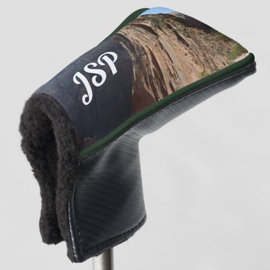 エンジェルズランディングアットジオン国立公園 ゴルフヘッドカバー (3/4 正面)