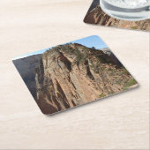 エンジェルズランディングアットジオン国立公園 スクエアペーパーコースター (アングル)