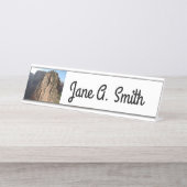 エンジェルズランディングアットジオン国立公園 デスクネームプレート (正面)