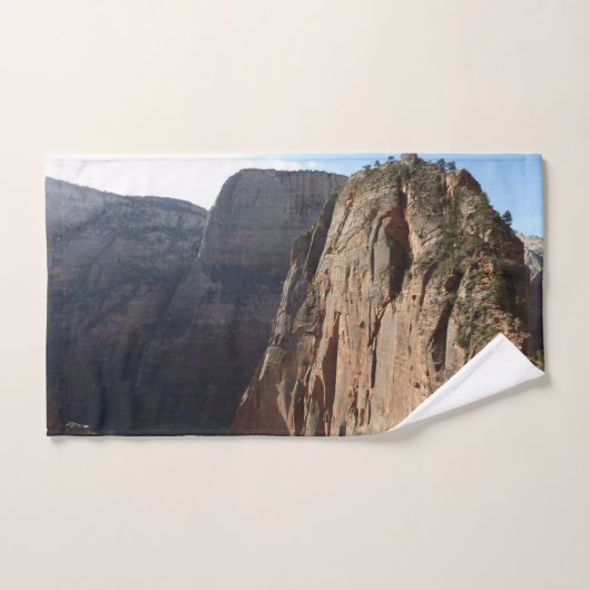 エンジェルズランディングアットジオン国立公園 ハンドタオル (ハンドタオル)