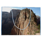 エンジェルズランディングアットジオン国立公園 ラージペーパーバッグ (裏面)