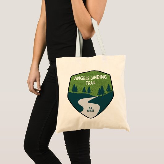 エンジェルズランディングトレイルジオン国立公園 トートバッグ (正面(商品))