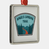 エンジェルズランディングトレイルジオン国立公園 メタルオーナメント (右)