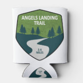 エンジェルズランディングトレイルジオン国立公園 缶クーラー (裏面)