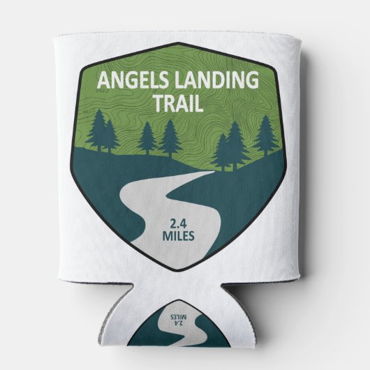 エンジェルズランディングトレイルジオン国立公園 缶クーラー (裏面)