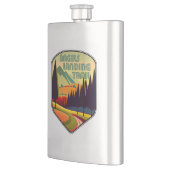 エンジェルズランディングトレイルズイオンナショナルパークカラーズ フラスク (左)