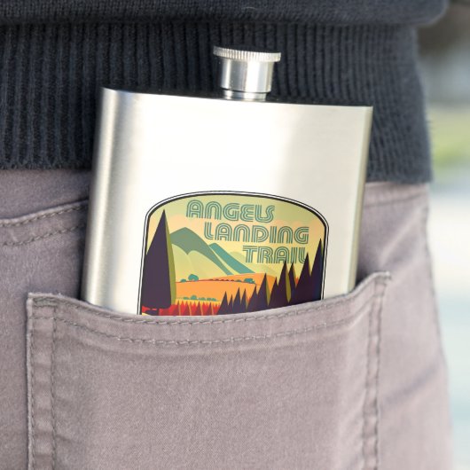 エンジェルズランディングトレイルズイオンナショナルパークカラーズ フラスク (インサイチュ)