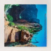 エンジェルズランディングユタクリスマスグリーティング ジグソーパズル (横)