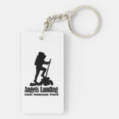 エンジェルズランディング – ジオン国立公園 キーホルダー (裏面)