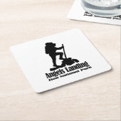 エンジェルズランディング – ジオン国立公園 スクエアペーパーコースター (アングル)