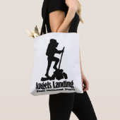 エンジェルズランディング – ジオン国立公園 トートバッグ (クローズアップ)