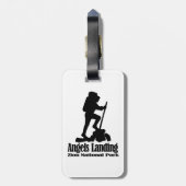 エンジェルズランディング – Zion National Park – 荷札 ラゲッジタグ (裏面縦)