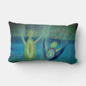 エンジェルズランバーピロー33 cm x 53 cm ランバークッション (裏面)