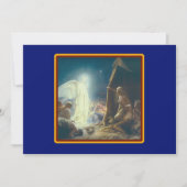 エンジェルズ・ビジット・シェパーカスタマイズド・クリスマス シーズンカード (正面)