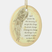 エンジェルセレニティ祈りの言葉 セラミックオーナメント (右)