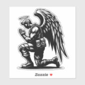 エンジェルソルジャー祈マンズインクイラストレーションアート シール (シート)