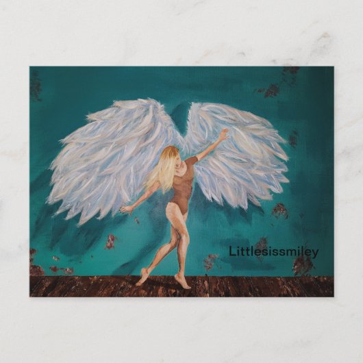 エンジェルダンサー ポストカード (正面)