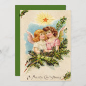 エンジェルチェルブエバーグリーンボー天国 招待状 (正面/裏面)