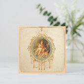 エンジェルチェルブス招待状セーブザデートカード セーブザデート (スタンド正面)