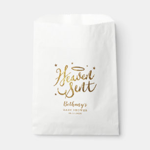 エンジェルテーマ天国送信ベビーシャワー フェイバーバッグ