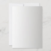 エンジェルデーモンスーパーナチュラルブライトデザイン 招待状 (裏面)