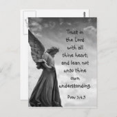 エンジェルトラストインザロード引用文感動的引用文 ポストカード (正面/裏面)