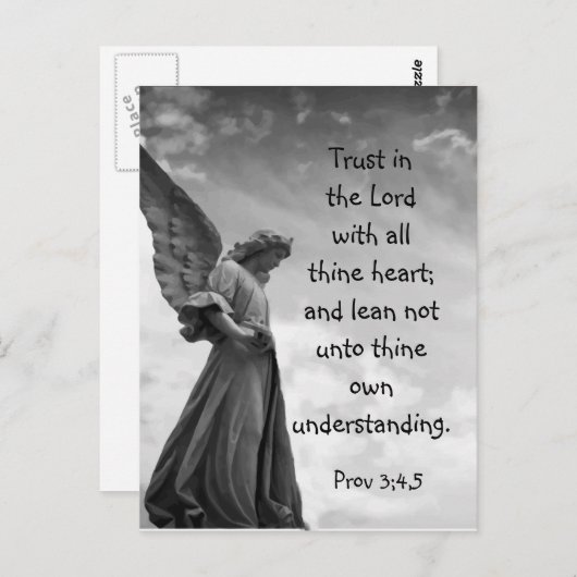 エンジェルトラストインザロード引用文感動的引用文 ポストカード (正面/裏面)