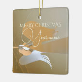 エンジェルトランペット セラミックオーナメント (左)