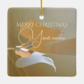 エンジェルトランペット セラミックオーナメント (裏面)