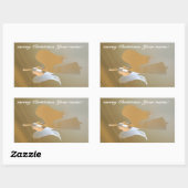 エンジェルトランペット 長方形シール (シート)