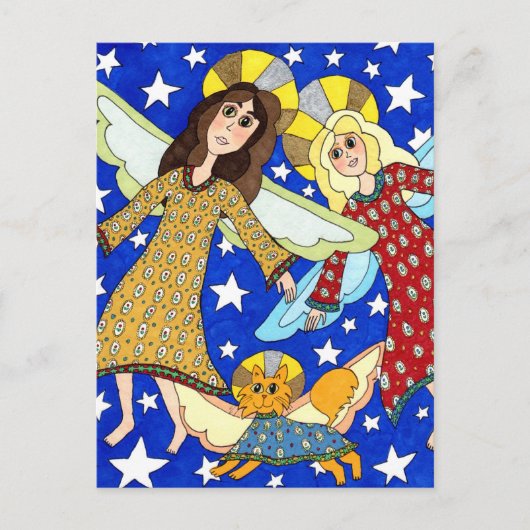 エンジェルトリオ ポストカード (正面)