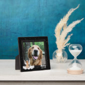 エンジェルドッグゴールデンペット記念写真 フォトプラーク (インサイチュ)