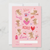 エンジェルドッグス教室バレンタイン シーズンカード (正面)