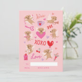 エンジェルドッグス教室バレンタイン シーズンカード (スタンド正面)