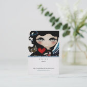 エンジェルドールスイートフェアリータブル女性名刺 名刺 (スタンド正面)