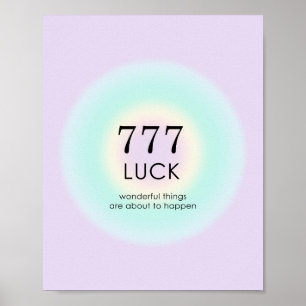 エンジェルナンバーズ数学777 ポスター