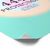 エンジェルナンバーズ444保護 ポスター (角)