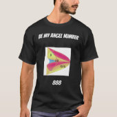 エンジェルナンバー888になってね Tシャツ (正面)