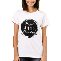 エンジェルナンバー「4444」Tシャツ