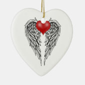 エンジェルハートタトゥー セラミックオーナメント (右)