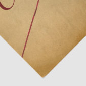 エンジェルハートレッドワックスシールパーチメントモノグラム 薄葉紙 (詳細)