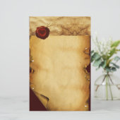 エンジェルハートレッドワックスシール剤 便箋 (スタンド正面)