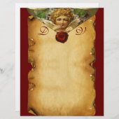 エンジェルハートワックスシールパーチメントモノグラム (正面/裏面)