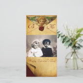 エンジェルハートワックスシールパーチメントモノグラム シーズンカード (スタンド正面)