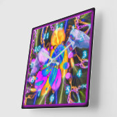 エンジェルハート角壁時計 スクエア壁時計 (傾斜)