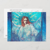 エンジェルハーフ姿（レンブラント後）ヴァン素晴らしゴッホ ポストカード (正面/裏面)