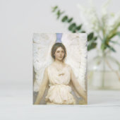 エンジェルバイアボットタイヤーヴィンテージビクトリアンファインアート ポストカード (スタンド正面)