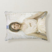 エンジェルバイアボット・セイヤー、ヴィンテージビクトリアンファインアート アクセントクッション (正面)