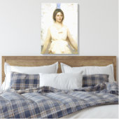 エンジェルバイアボット・セイヤー、ヴィンテージビクトリアンファインアート キャンバスプリント (インサイチュ (寝室))