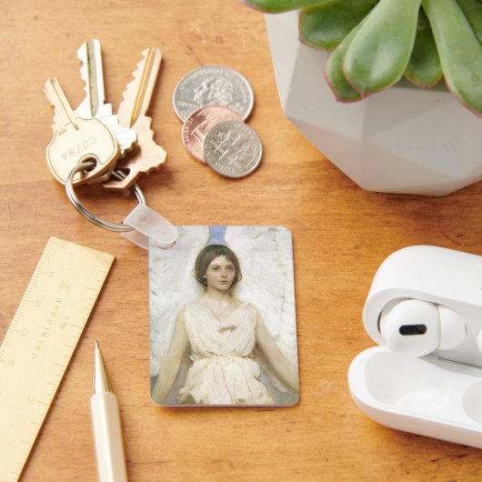 エンジェルバイアボット・セイヤー、ヴィンテージビクトリアンファインアート キーホルダー (デスク)